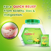 Dr. Morepen Acidity X Fizz Instant Relief Fruit Salt | Refreshing Lemon | Jar | 50 No's