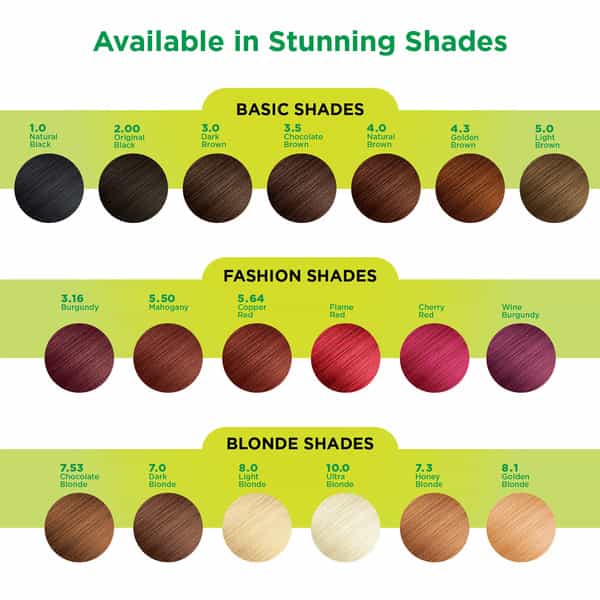 Nisha Creme Hair Color Original Black 60G | Permanent Hair Color | Women & Men | Ammonia Free
