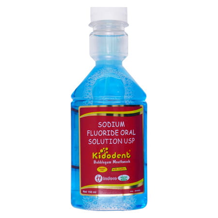 Kidodent Bubblegum Mouthwash 150ml