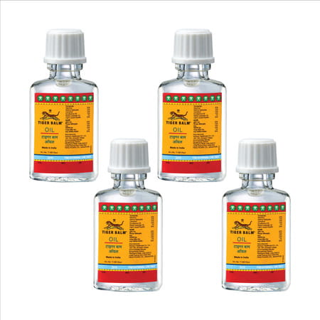 Tiger Balm Oil | Ayurvedic Pain Relief Oil 3ml | Pack Of 4