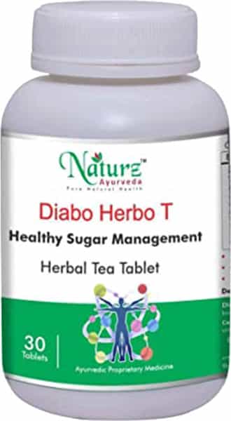 Naturz Ayurveda Diabo Herbo T - 30 Tea Tablets