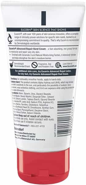 Eucerin Advanced Repair Hand Cream Adults Urea 78G