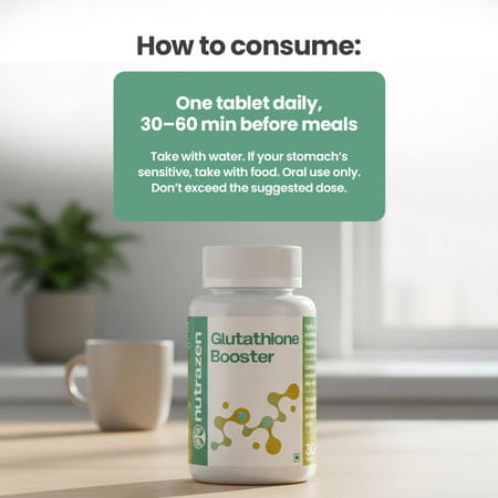 Nutrazen Glutathione Booster - 30 Tablets