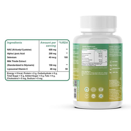 Nutrazen Glutathione Booster - 30 Tablets