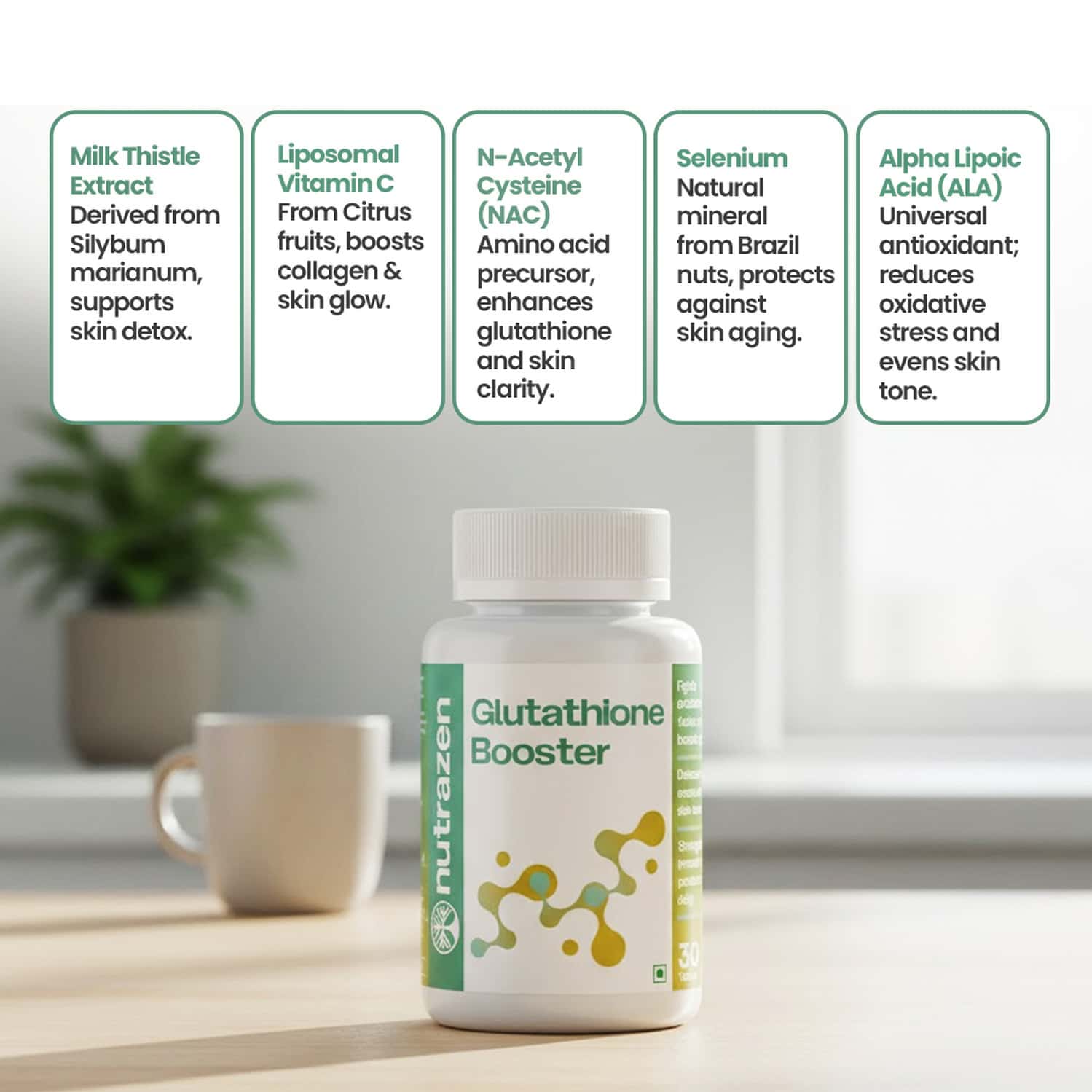 glutathione enhancer capsules Buy NUTRAZEN GLUTATHIONE BOOSTER
