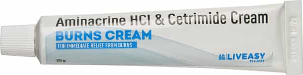 Liveasy Burns Cream - 20Gm Tube - Instant Releif From Burns