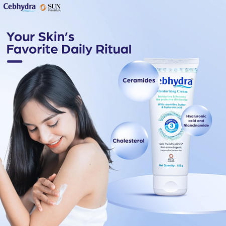 Cebhydra Moisturizing Cream 100 G
