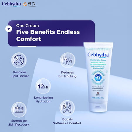 Cebhydra Moisturizing Cream 100 G