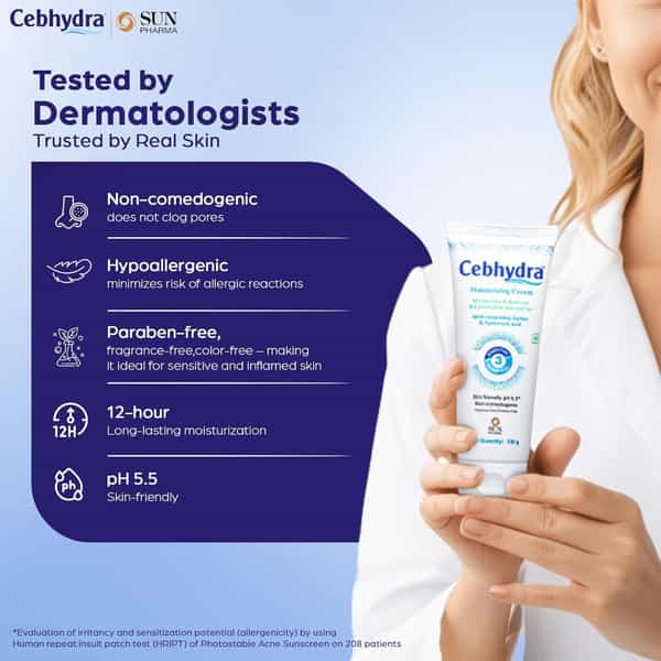 Cebhydra Moisturizing Cream 100 G