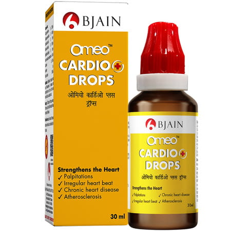 Bjain Omeo Cardio Plus Drops 30ml | Supports Healthy Heart Rhythm | Strength & Vitality