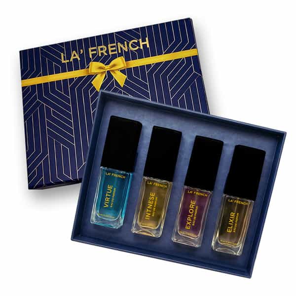 La French Elixir | Explore | Intense & Virtue Perfume Gift Set For Men & Women | 4X15ml