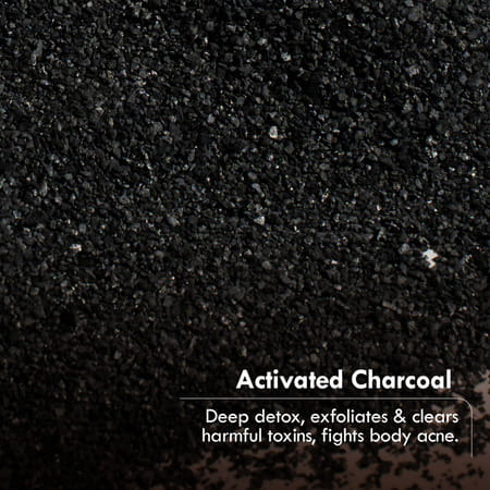 Nat Habit Detox Charcoal Soap - Skin Brightening And Deep Cleansing | 100% Natural (125g)