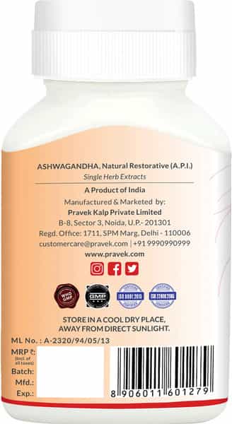 Pravek Ashwagandha 60 Capsules