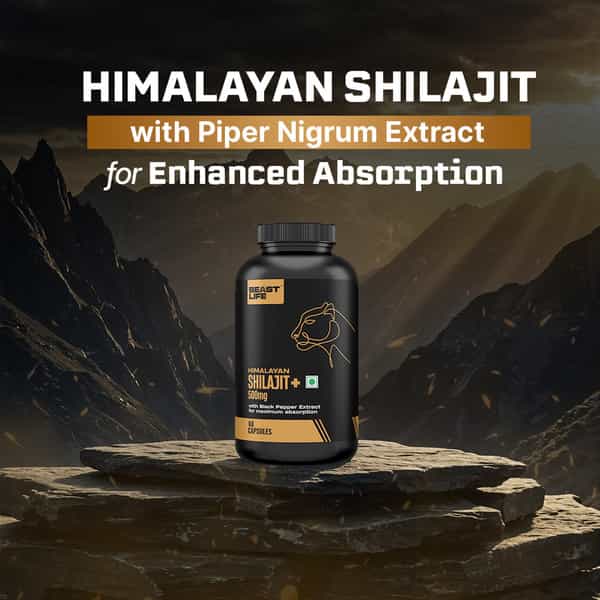 Beastlife Himalayan Shilajit+ Capsules 60N