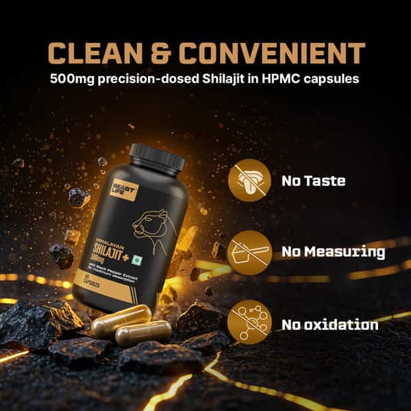 Beastlife Himalayan Shilajit+ Capsules 60N