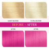 Cosglam Semi Permanent Hair Color | No Peroxide | Ammonia Free Hair Colour 12 Hot Pink - 120gm