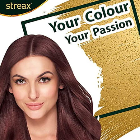 Streax Cream Hair Color For Unisex 120ml - 5.66 Cinnamon Red (Pack Of 8) Cinnamon Red