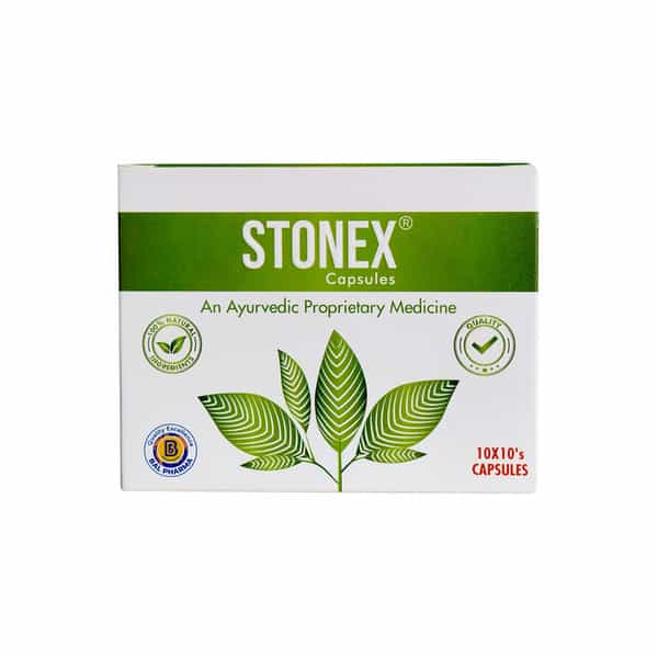 Stonex Herbal Capsules For Kidney Stone Support | Kidney Detox | Urinary Health | 10 X 10 Capsules