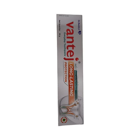Vantej Long Lasting Protection Mint Flavour Everyday Toothpaste 50gm