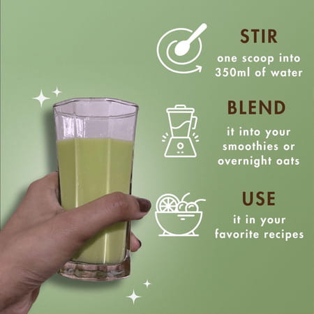 No-Nonsense Plant Protein Sachet 38g - Japanese Ceremonial Matcha(Pack Of 6)