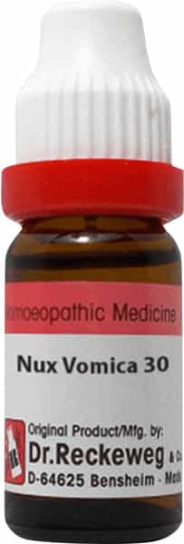 Dr. Reckeweg Nux Vomica Dilution 30 Ch Drops 11 Ml