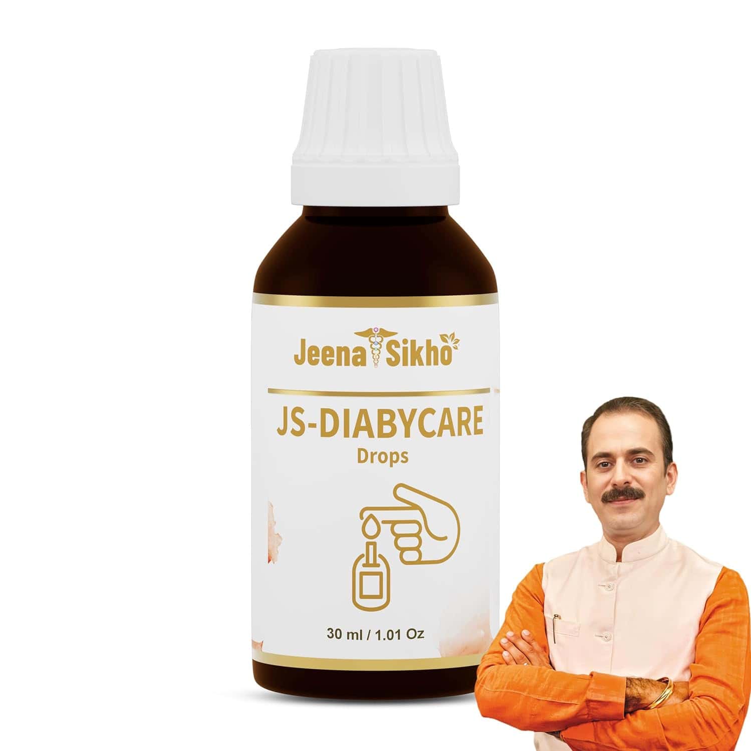 Jeena Sikho Js-diabycare Drop | Controls Sugar Levels & Increases Body Energy | 30ml