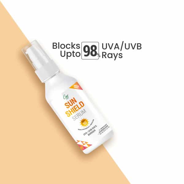 Cgg Cosmetics Sunshield Serum | Spf50 | Ultra Uva/Uvb Rays Protection With Pa+++ - 50 Ml