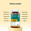 Pharmeasy Vitamin B Complex With Folic Acid - Improves Energy - Heart & Eye Health - Bottle Of 60