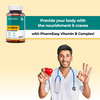 Pharmeasy Vitamin B Complex With Folic Acid - Improves Energy - Heart & Eye Health - Bottle Of 60