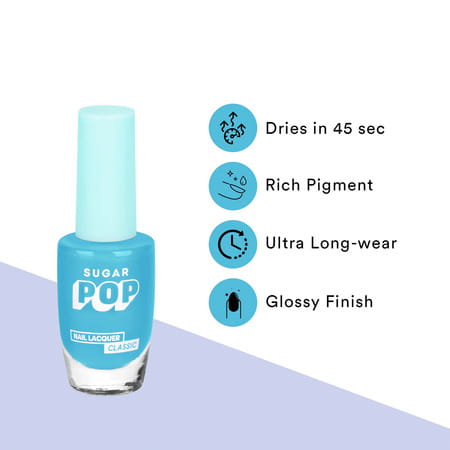 Sugar Pop Nail Lacquer 03 Aqua Babe