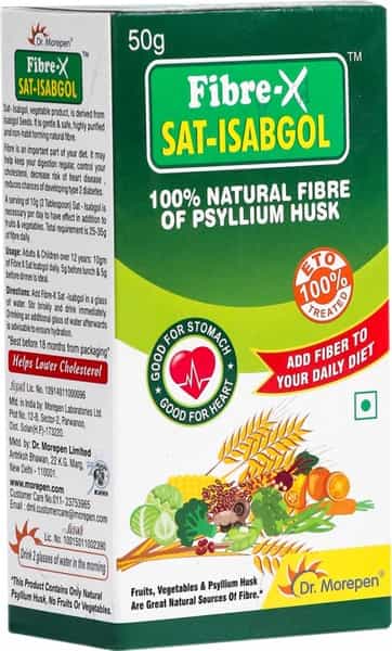Dr. Morepen Fiber-X Sat Isabgol - 50Gm