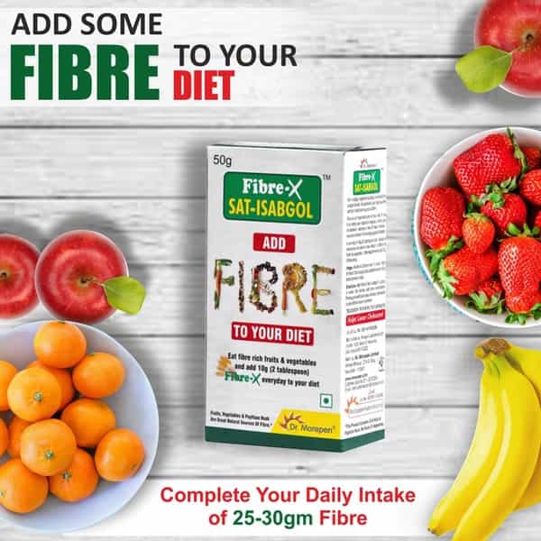 Dr. Morepen Fiber-X Sat Isabgol - 50Gm
