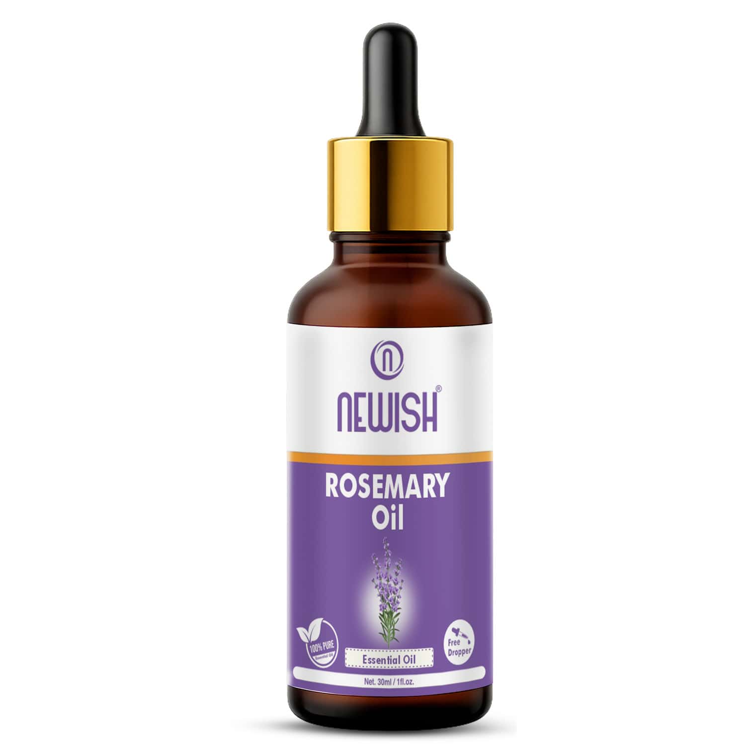 Newish Rosemary Essential Oil For Hair Growth Skin Therapeutic Grade And Diffuser Aroma 30ml