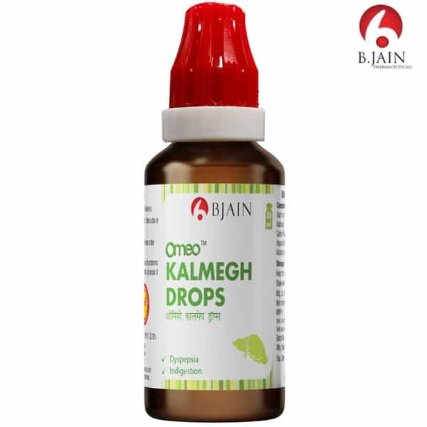 Bjain Omeo Kalmegh Drops For Dyspepsia & Indigestion - 30Ml