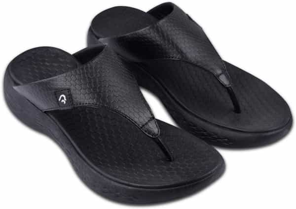 Pharmeasy Orthopaedic Slippers With Python Sole -Black-Uk8 - Women