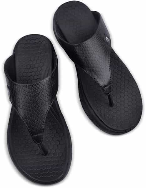 Pharmeasy Orthopaedic Slippers With Python Sole -Black-Uk8 - Women