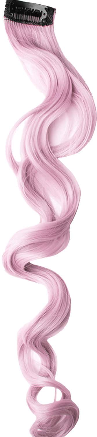Streak Street Lilac Thistle Curly Clip-On Strands