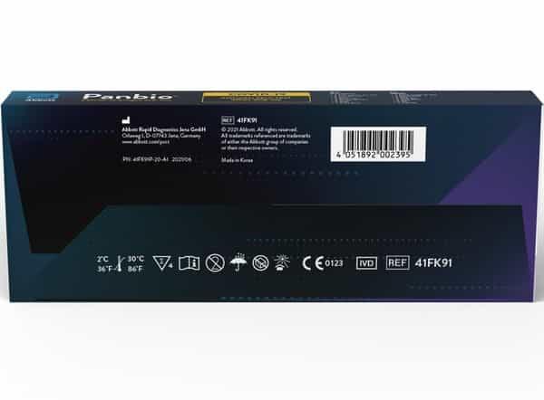 Panbio Covid Antigen Self Test - 4 Test Kits Icmr Approved Test Results In 15 Mins