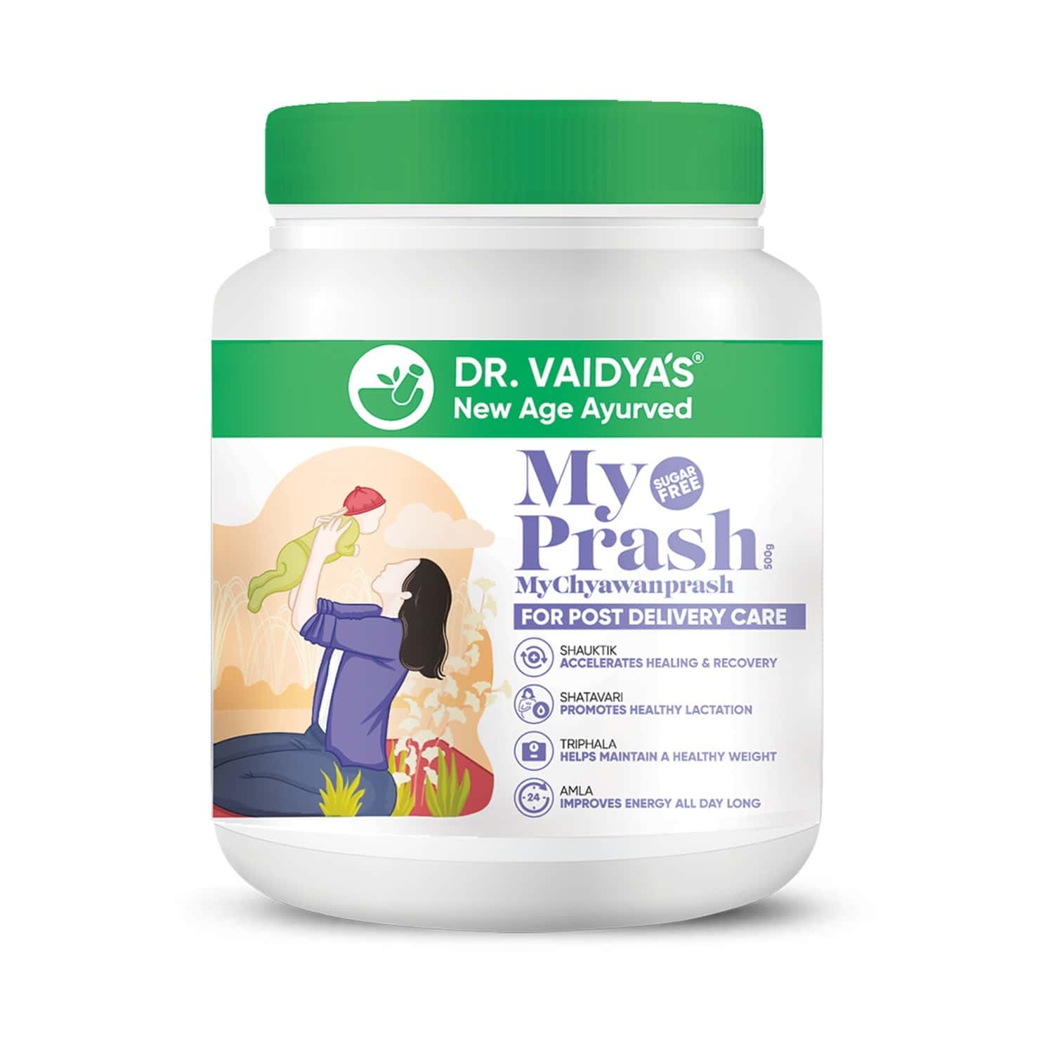 Dr. Vaidya'S My Prash Mychyawanprash For Post Delivery Care-500 Gms