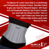 Musclexp Drfitness+ Lumbo Sacral Belt Back Support Belt With Back Support Back Pain Medium Size
