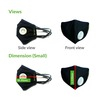 Bodyguard Reusable Anti Pollution Face Mask With Activated Carbon N99 + Pm2.5 For Kids