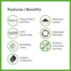 Bodyguard Reusable Anti Pollution Face Mask With Activated Carbon N99 + Pm2.5 For Kids
