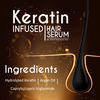Qraa Keratin Infused Hair Serum For Dry And Damaged Hair | 100Ml