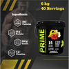 Bigflex Prime Mass Gainer (Strawberry-Banana) (6 Kg)