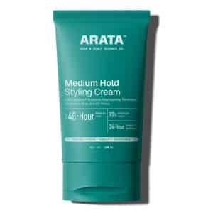 Arata Styling Hair Cream | Niacinamide | Medium Hold & Frizz Control | 100 Ml