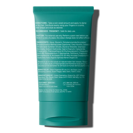 Arata Styling Hair Cream | Niacinamide | Medium Hold & Frizz Control | 100 Ml