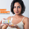 Dr. Morepen Immuniply Turmeric Curcumin Tablets Vitamin C Chewable Immunity Boost For Adults 50G