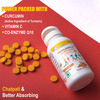 Dr. Morepen Immuniply Turmeric Curcumin Tablets Vitamin C Chewable Immunity Boost For Adults 50G