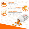 Dr. Morepen Immuniply Turmeric Curcumin Tablets Vitamin C Chewable Immunity Boost For Adults 50G