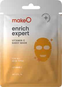 Make O Enrich Expert Vitamin C Sheet Mask (pack Of 10)